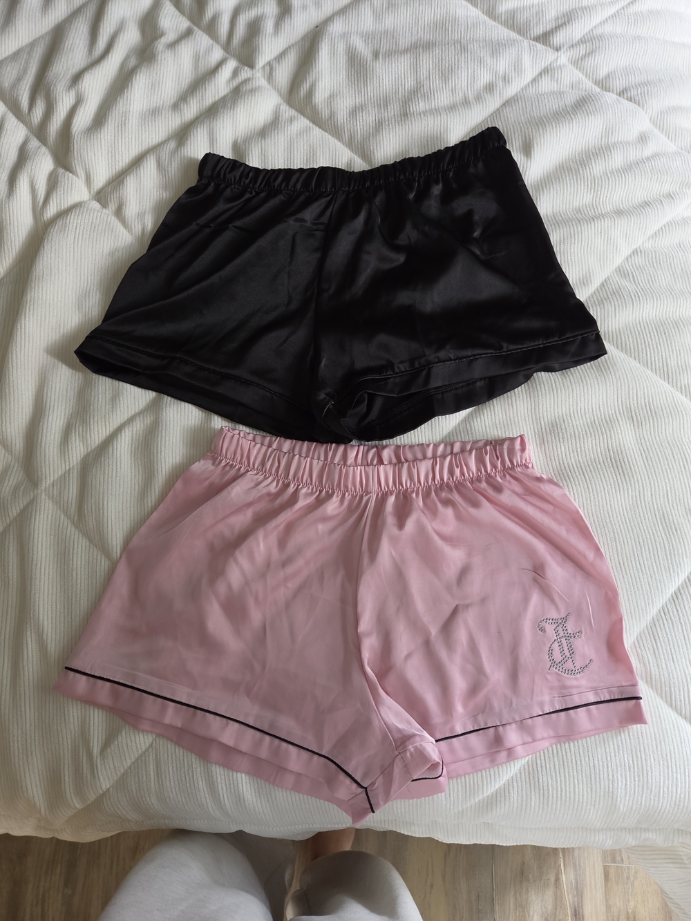 Juicy Couture Faux Satin Pyjama Shorts